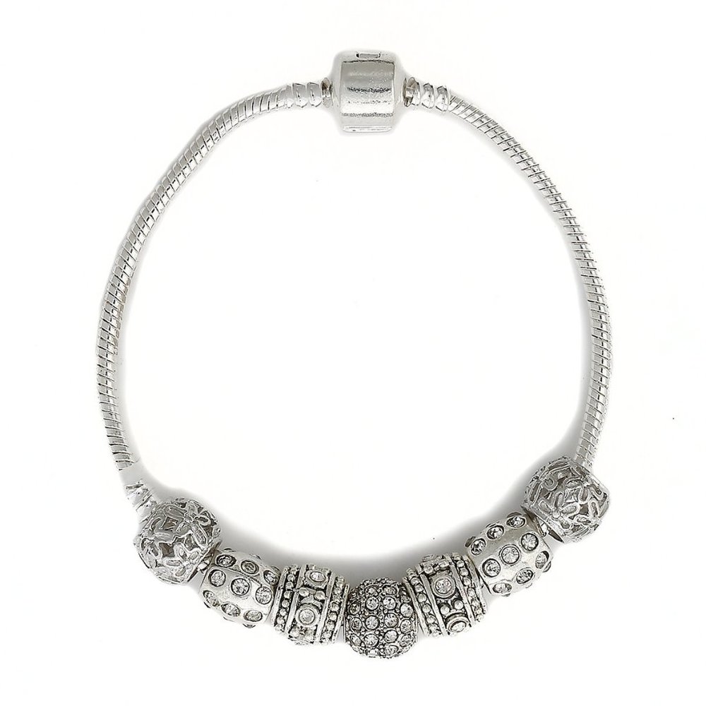 Dora Charm Bracelet - White